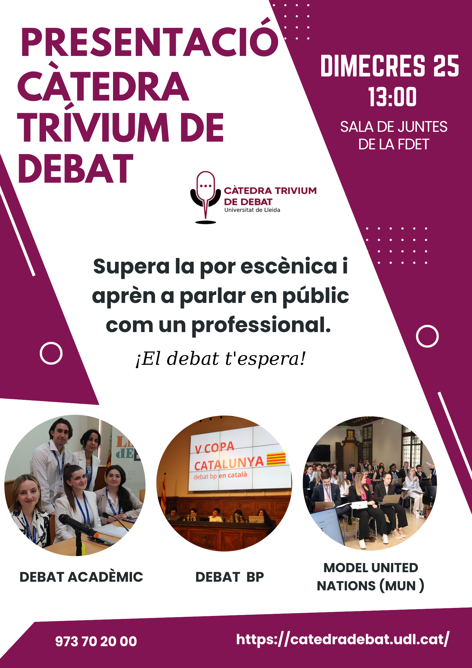 Cartell Catedra Trivium